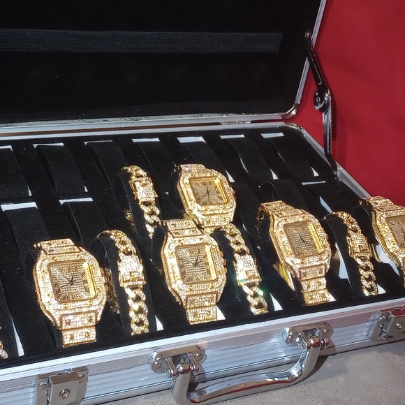 Resell Business Pack Millionaire Watches Bracelets Real Lab - Main Image